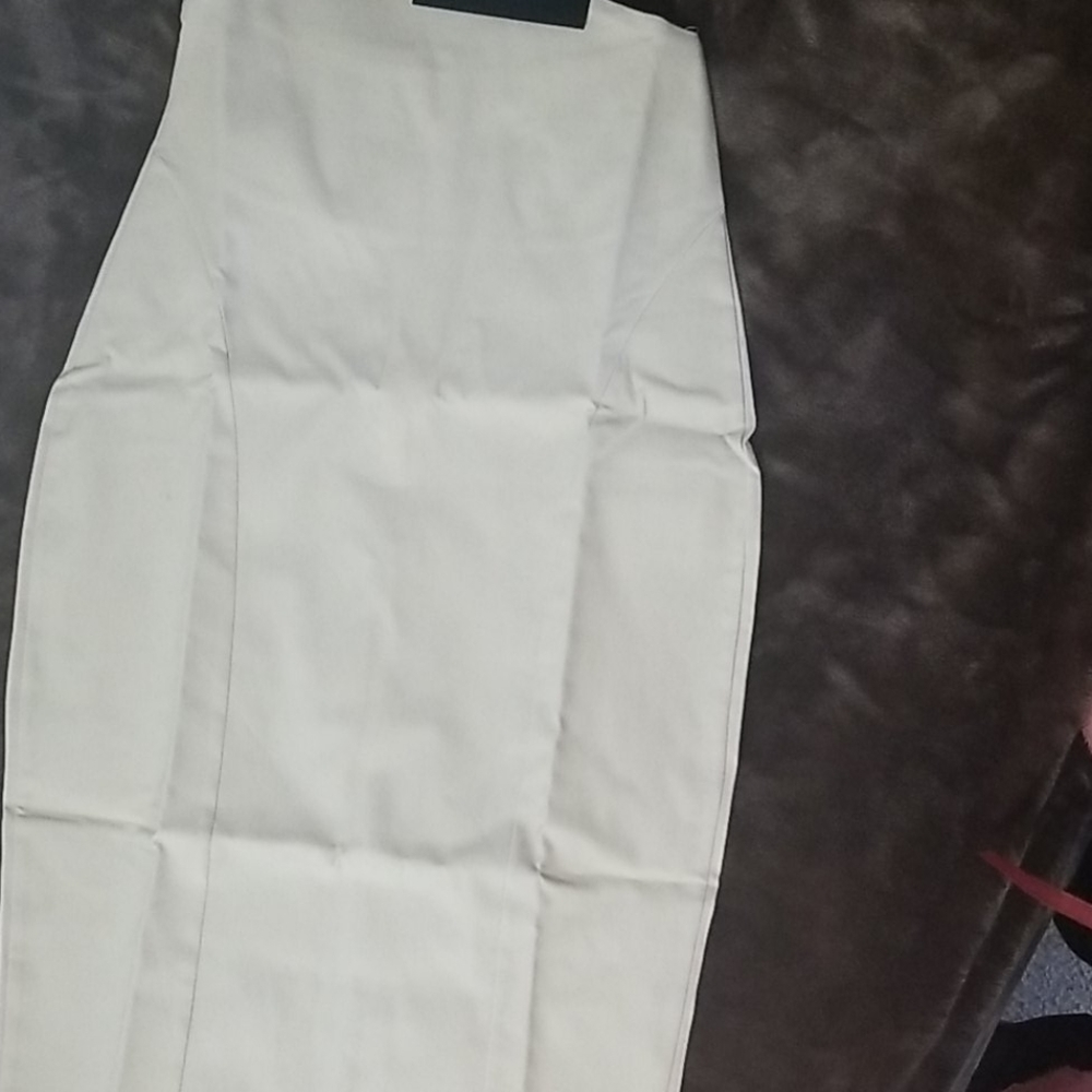 Fashion Nova Beige high waist skirt